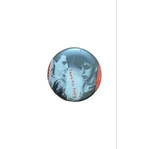 Tears For Fears Pinback Button 1" Pin‎ Badge New Wave Band UK Vintage 80s